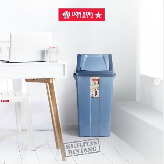 (PENGIRIMAN KHUSUS JNT/JNE/DLL) Tempat Sampah Lion Star C1 42 Liter