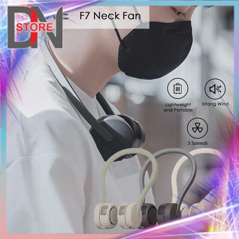 DNStr SOLOVE Kipas Angin Leher Portable Mini Hanging Neck Fan USB - F7