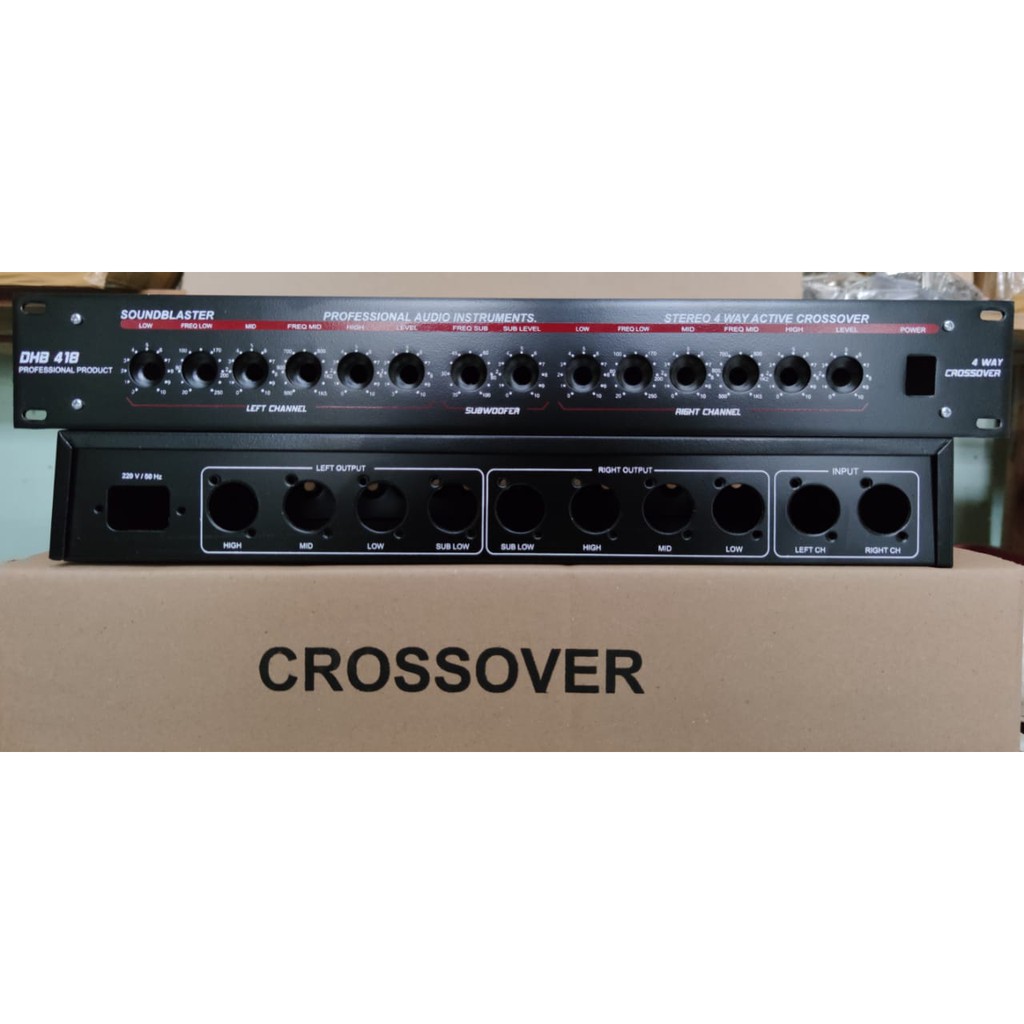 BOX CROSSOVER 4WAY SOUNDBALSTER DHB418 KUAT TEBAL