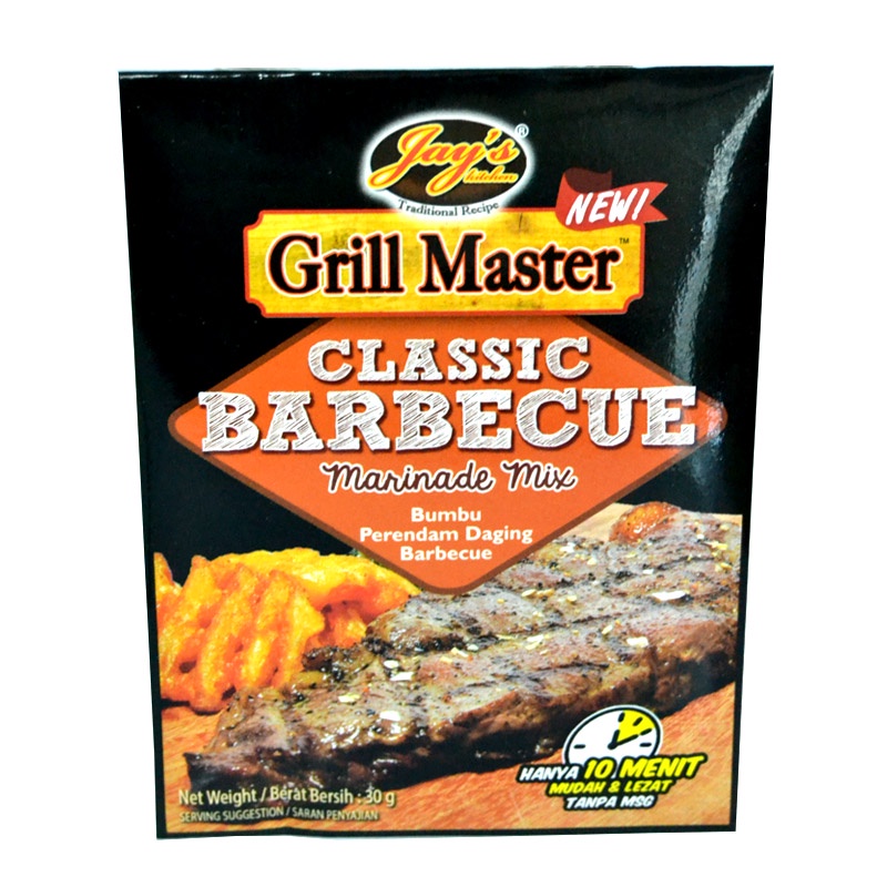 

Jays Grill Master Classic Bbq 30Gr