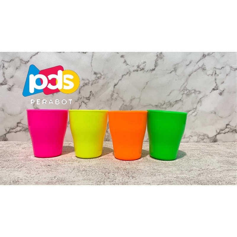 Gelas Plastik Calista Gunma Warna Warni