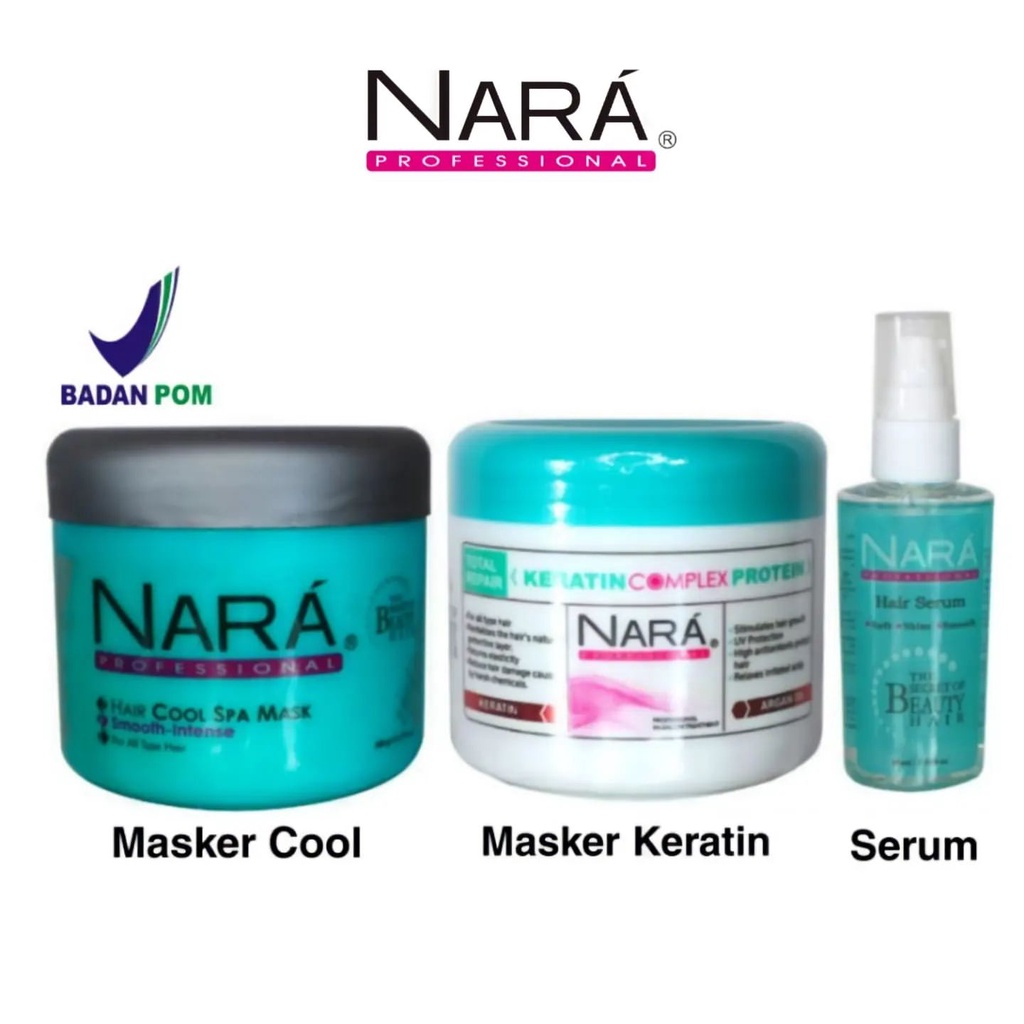 NARA Profesional Hair Cool Spa Mask Keratin Treatment Series