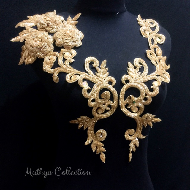 Renda Cantik Gold Full Payet