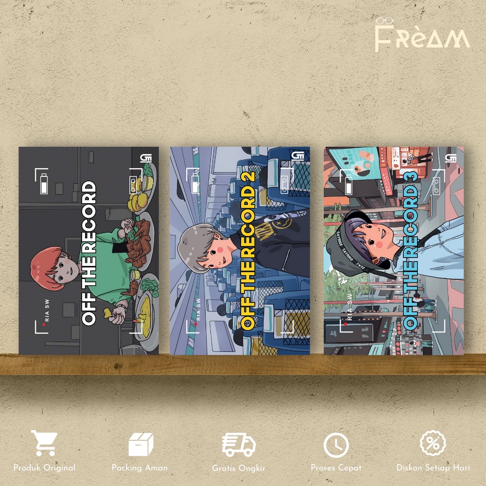 Buku Novel Off The Record by Ria SW