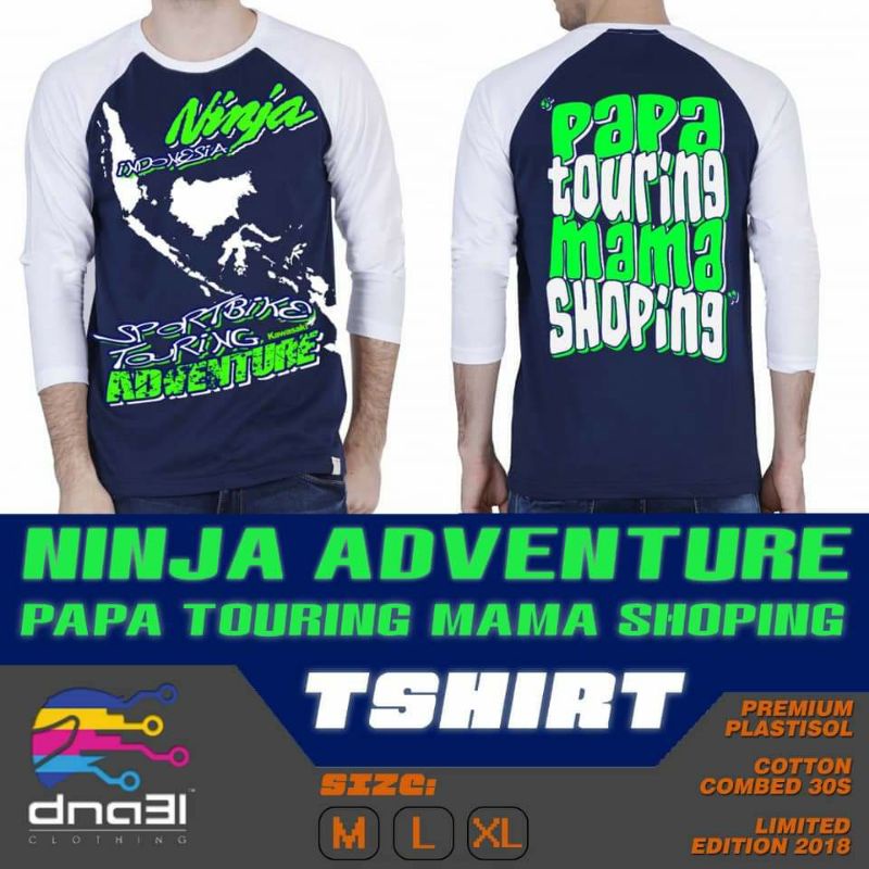 kaos ninja, kaos Kawasaki ninja, kaos kawasaki