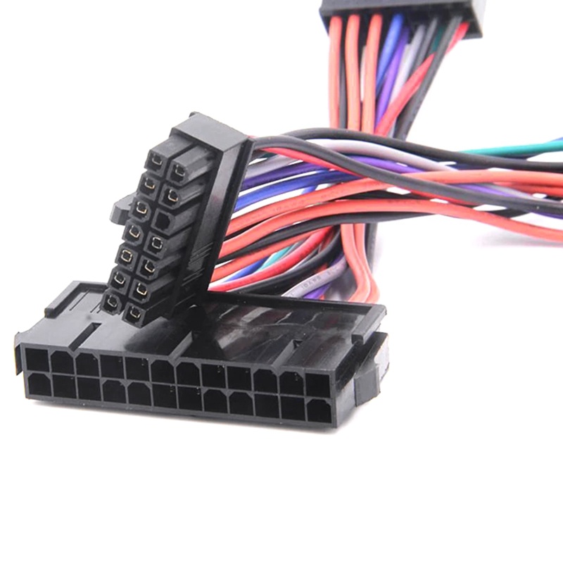 Btsg 18AWG 24Pin Ke 14pin ATX Power Supply Kabel Adaptor Untuk Lenovo Untuk IBM 10CM Dura