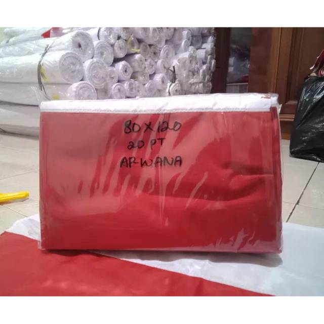 Bendera merah putih ukuran 80x120