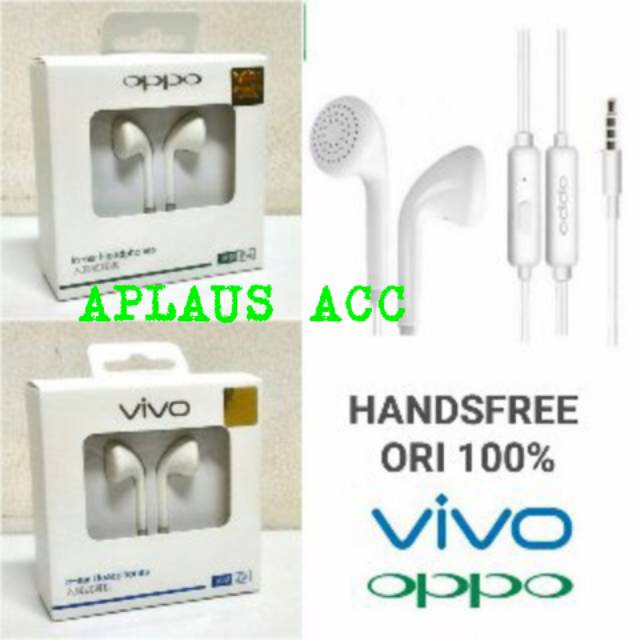 HANDSFREE  ORI 100% OPPO+VIVO