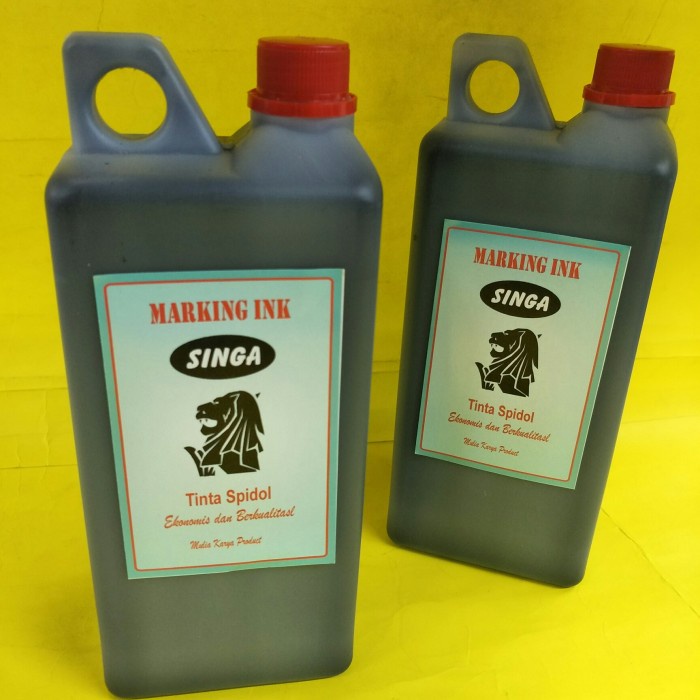 

Hadir Tinta Spidol Permanen Literan Merk Singa / Botol Bagus