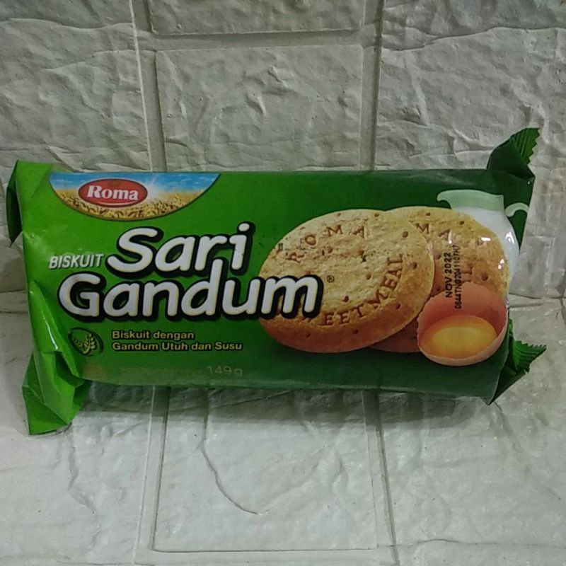 

Biskuit Sari Gandum 149g