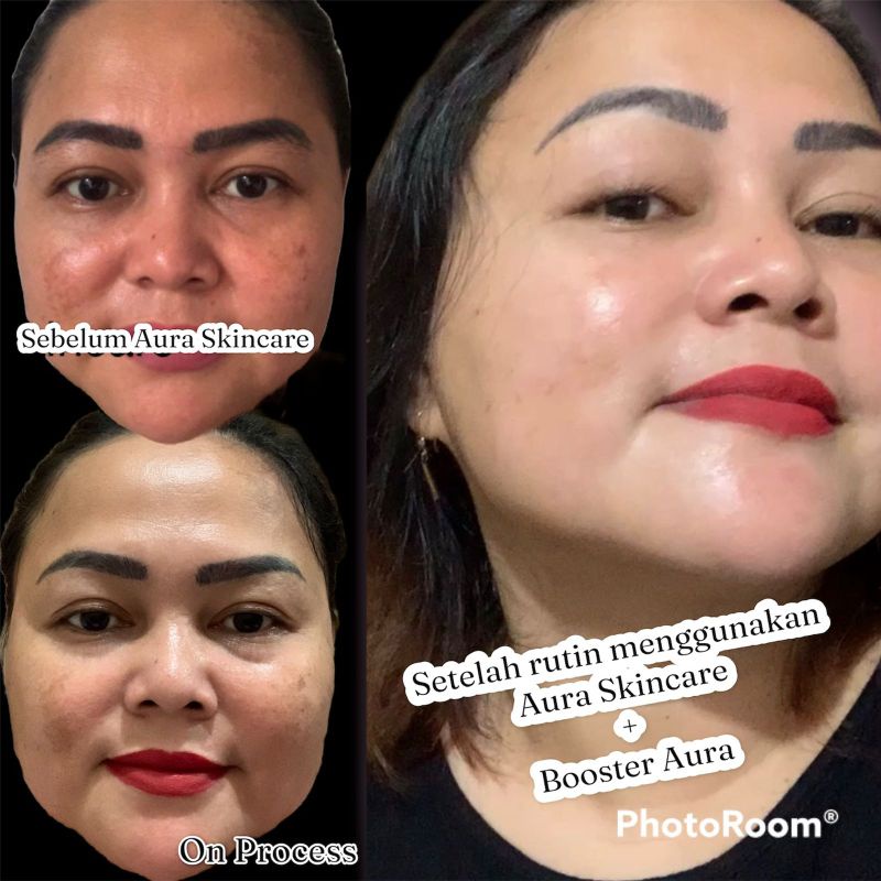 PAKET BOOSTER BY AURA SKINCARE (PEMBERSIH WAJAH)