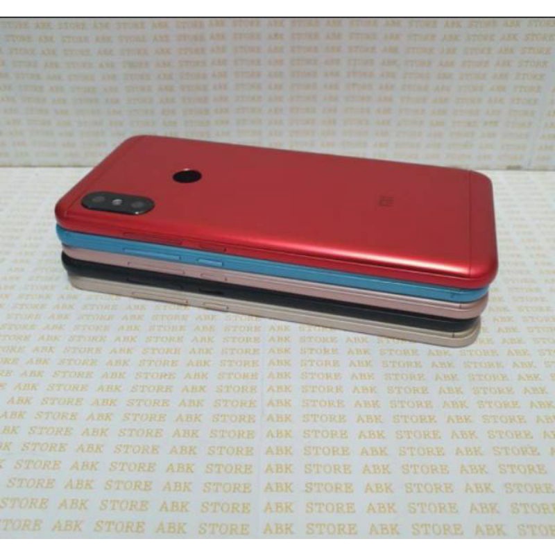 BACKDOOR-TUTUP BATERAI-BACK CASING-HOUSING XIAOMI REDMI 6 PRO/MIA2 LITE ORIGINAL