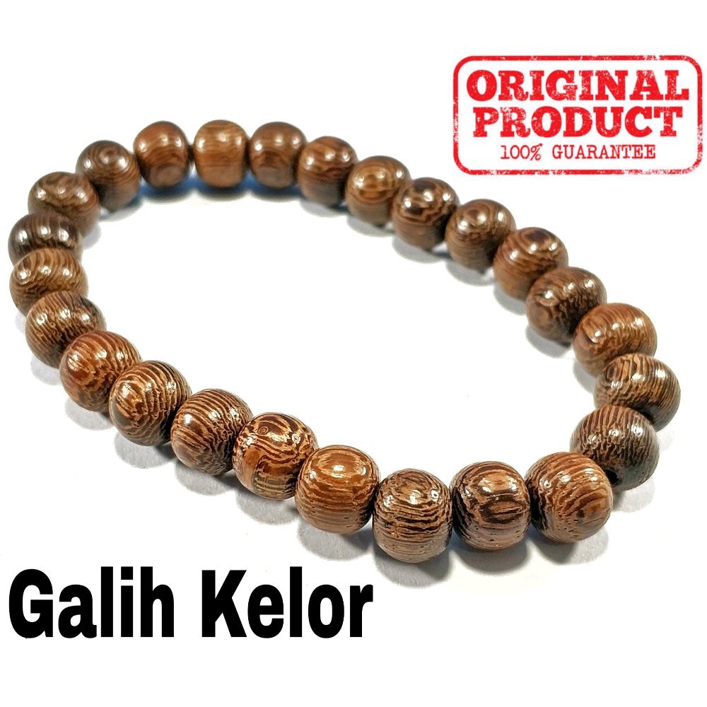 GELANG KAYU GALIH KELOR ORIGINAL 8MM PREMIUM QUALITY