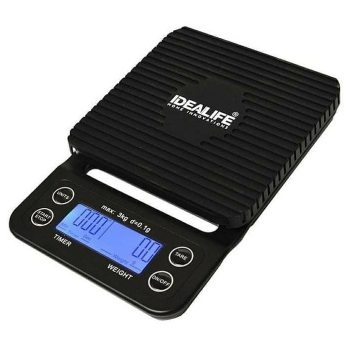 

Digital coffee scale IDEALIFE Timbangan Kopi Digital 0,1g IL 500C