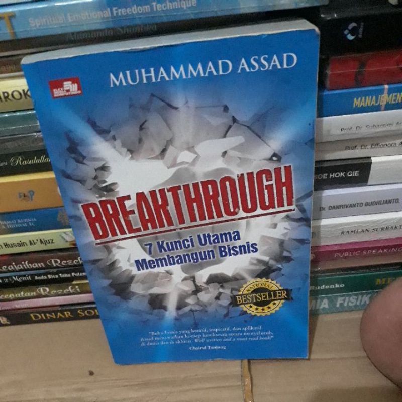 

buku Breakthrough 7 kunci utama membangun bisnis Original muhammad assad