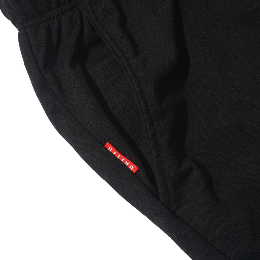 Dritto Short Pants - Celana Boxer (Sebelah Mata) - Hitam