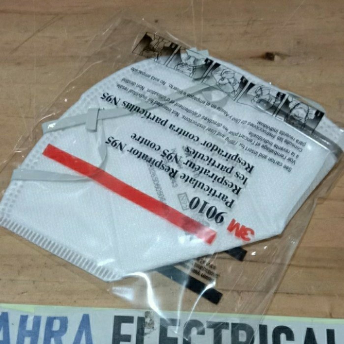 Masker 3M N95 9010 1 pcs- Masker Kesehatan 9010 harga 1 pcs