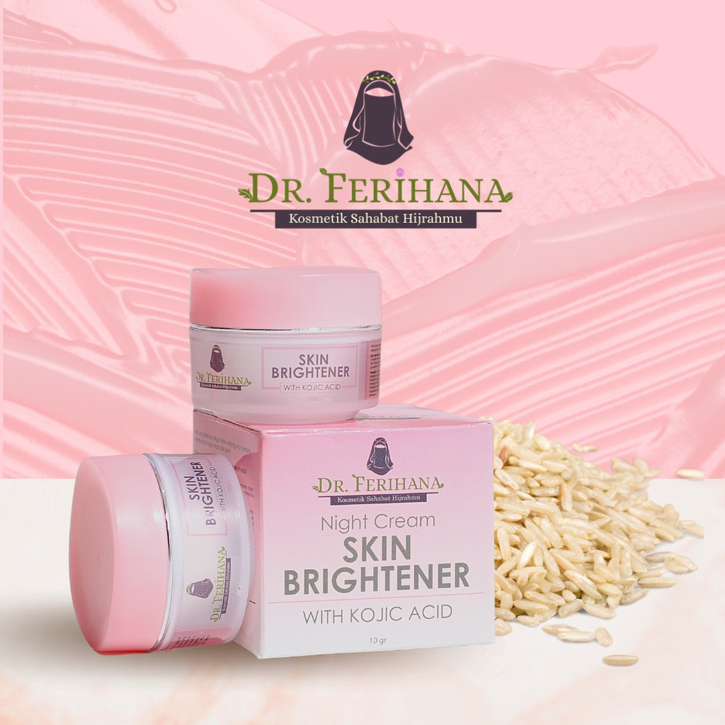 SKIN BRIGHTENER WITH KOJIC ACID DR. FERIHANA SKINCARE