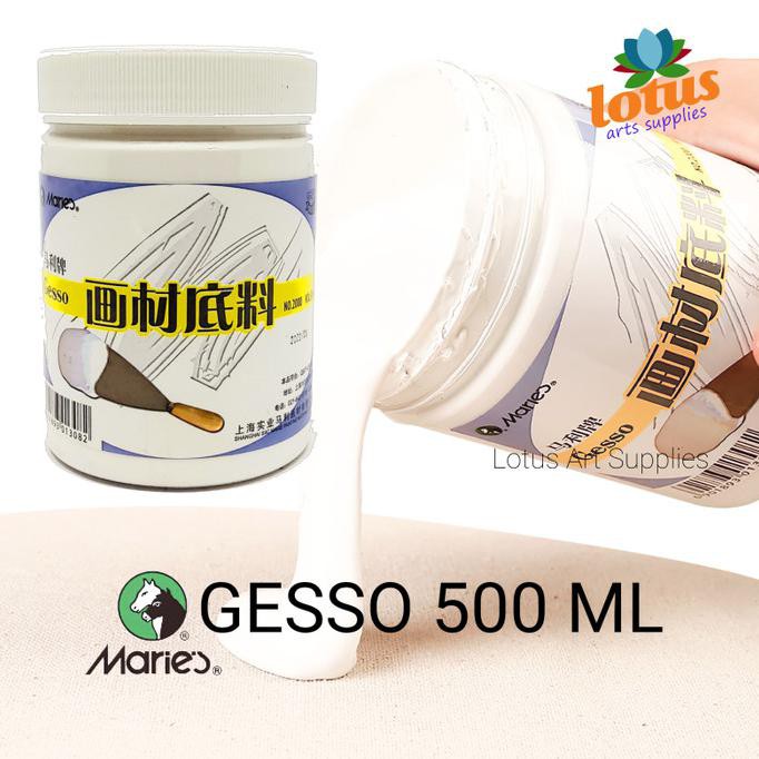 

TERBARU MARIES GESSO PRIMER 500ML DECOUPAGE WHITE PERALATAN MELUKIS ART SET MENGGAMBAR