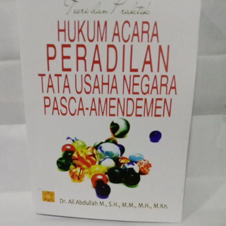 

Wow Murah Meriah.. HUKUM ACARA PERADILAN TATA USAHA NEGARA PASCA AMANDEMEN By Dr Ali Abdullah