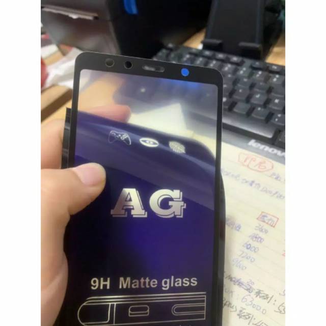 tempered glass Samsung A50S A50 A30S A20 A31 A32 A72 A71 anti gores kaca matte glass fullayar