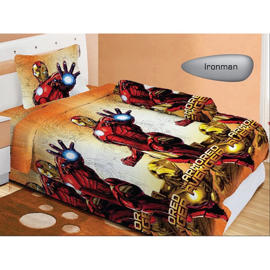 TERBARU Sprei Lady rose 120 x 200 Iron Man