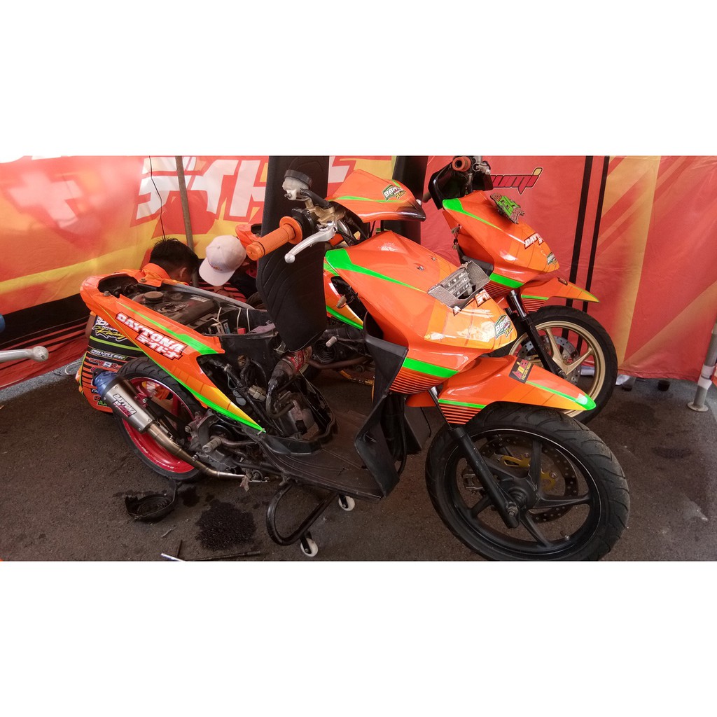 Deskripsi Knalpot Daytona GP-Taper Beat Road Race 130-150cc