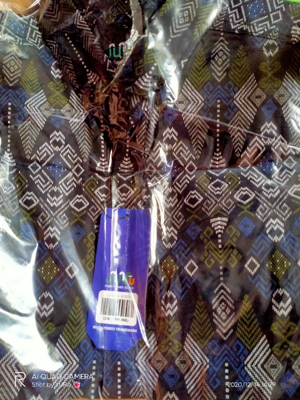 Dgm Fashion  Kemeja Batik Pria Lengan Pendek Torpedo/kemeja Tribal 6122