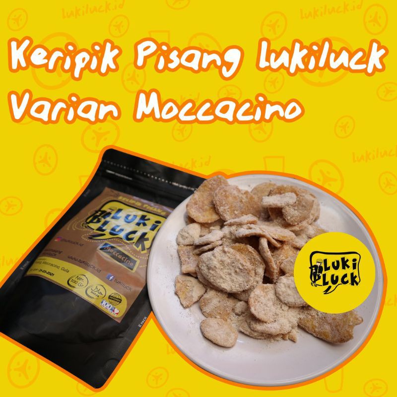 

Keripik Pisang Lukiluck Varian Moccacino