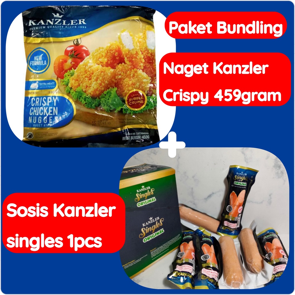 

Termurah!! Kanzler Crispy Chicken Nugget 450gram