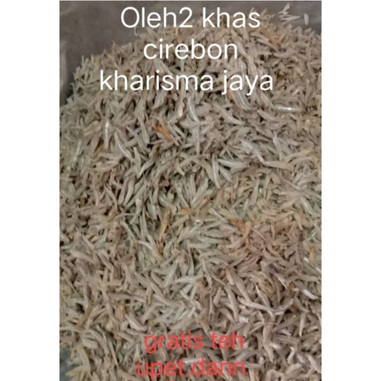 

IKAN ASIN TERI SUPER 500gram ASLI KHAS CIREBON GRATIS terasi ENAK