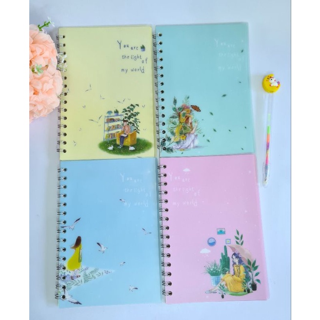 

NOTEBOOK A5 PP COVER / Buku Catatan Agenda / Buku Dairy / Buku Catatan Jurnal / Ring Binder