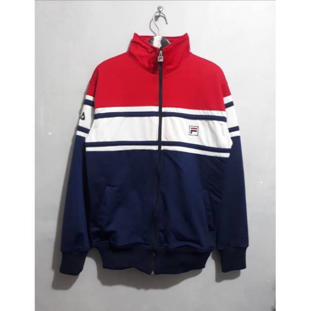 Jaket tracktop casual Fila expo premium