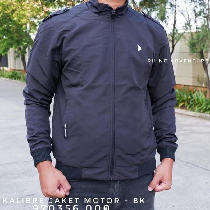 Jaket Motor Pria Outwear Kalibre 970178 999 Original - Hitam