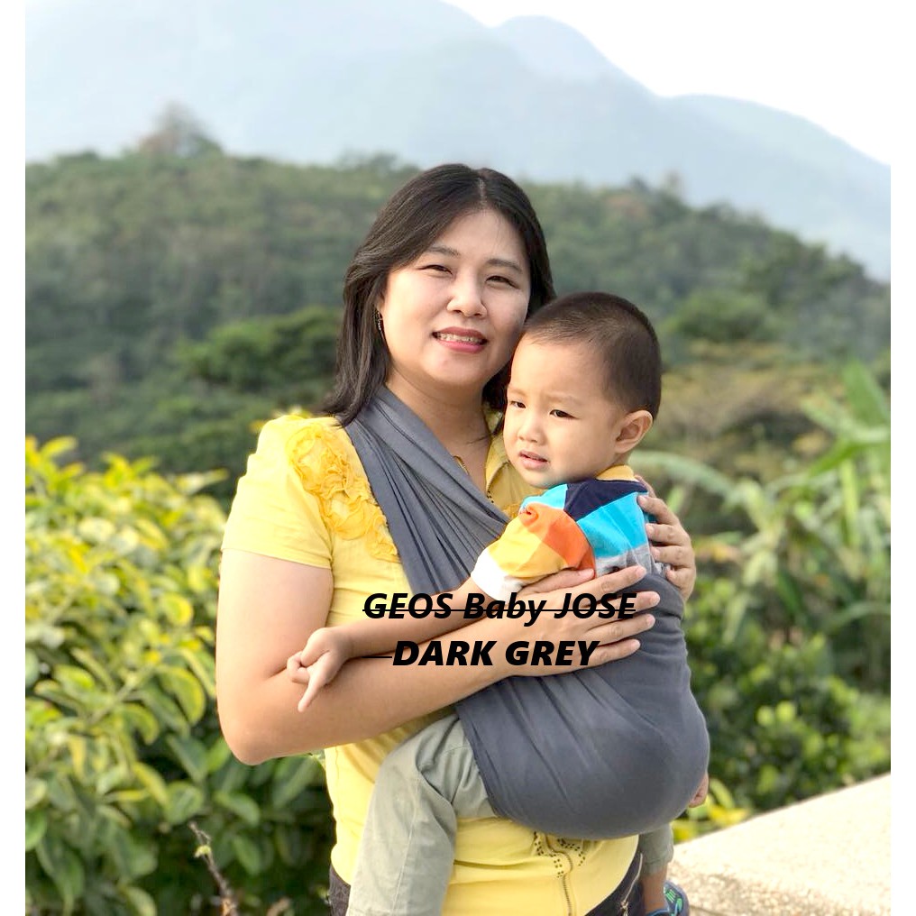 BAYIE - Baby JOSE Premium Gendongan Bayi Kaos/GEOS/Selendang Bayi GREY