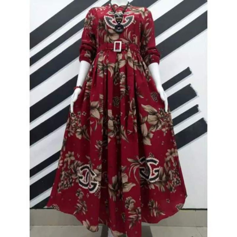 Gamis Gucci Monalisa Model Terbaru 2020
