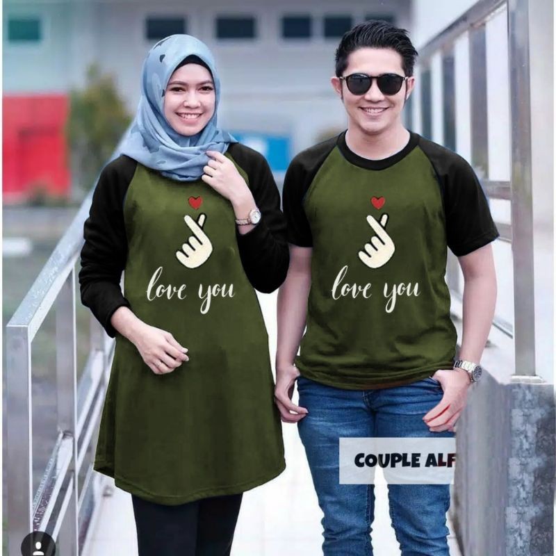 PCS CP ALFY BAHAN BABYTERRY BAJU COUPLE PASANGAN ATASAN COWO DAN CEWE CT