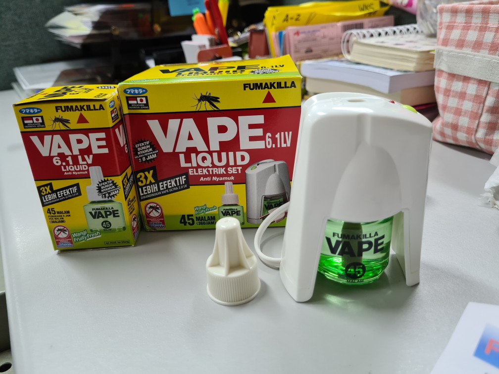 Obat Nyamuk Elektrik Vape Liquid 45 Malam Refill Fruity Fresh