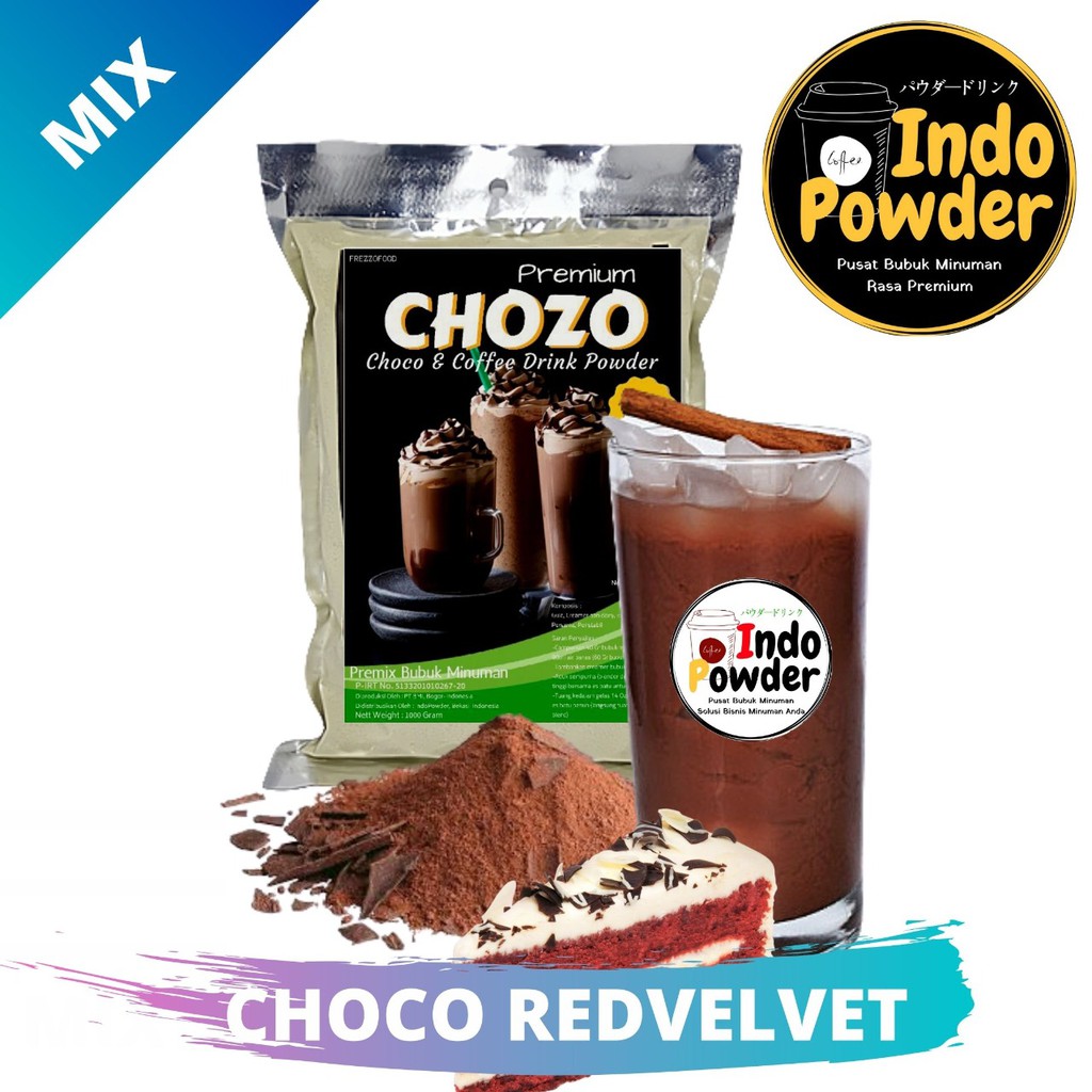 

Bubuk Minuman 1kg Rasa Choco Redvelvet