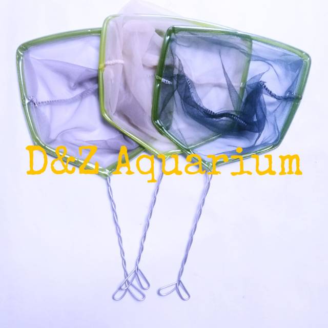 Serokan Kawat Ikan Hias Lebar 15 Cm Seser Aquarium Serok Kecil 15cm Saringan Halus