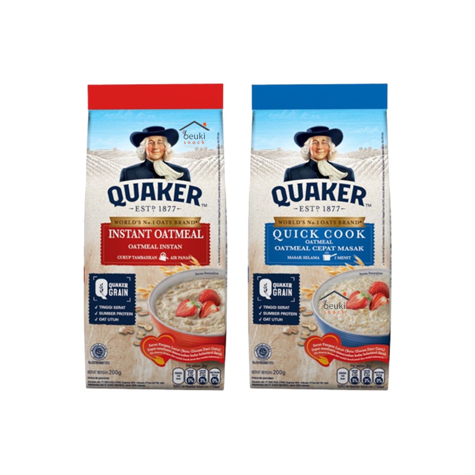 

Quaker Orang Tua Sarapan Sehat Berbagai Varian Pilih Rasa