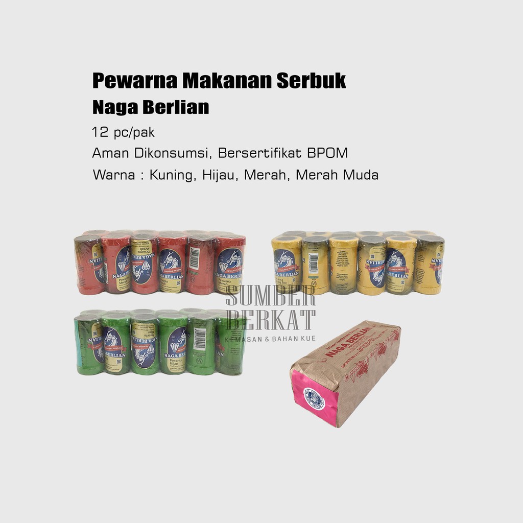 Pewarna Makanan / Ontan Naga Berlian