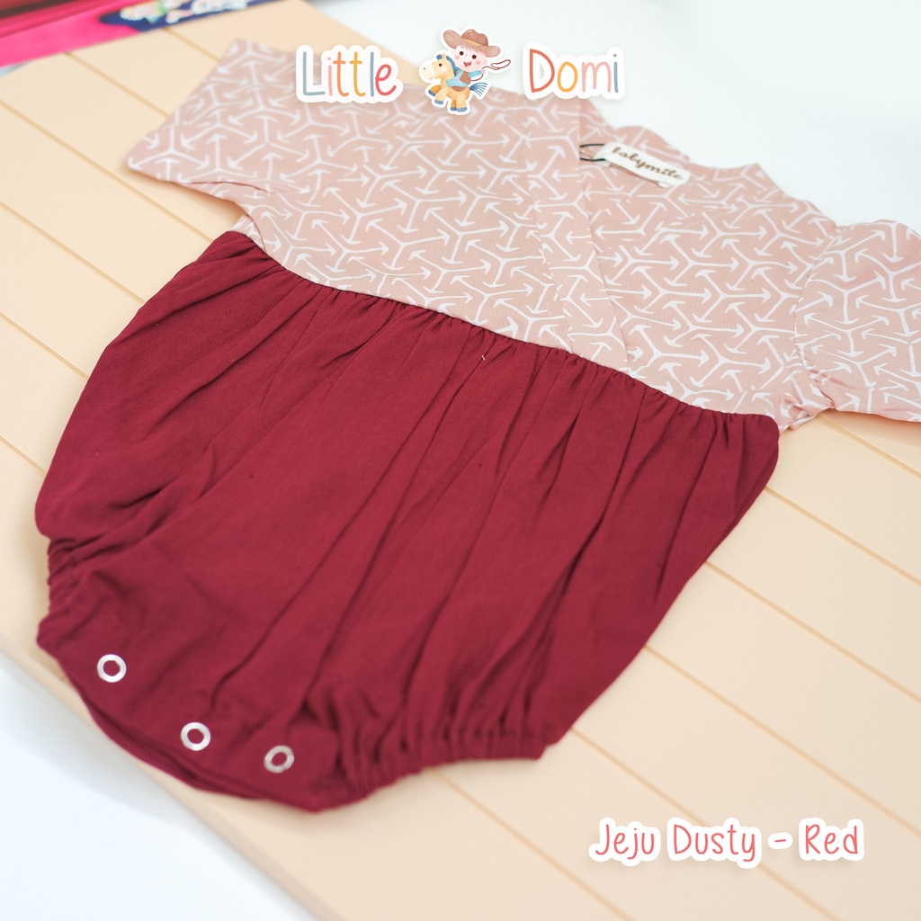 Jeju Dusty Romper Bayi ( Boy/Girl ) - Pakaian Bayi - Kimono Bayi - Jumper Bayi - Little Domi