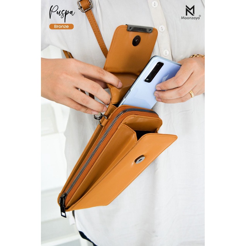 Puspa Phonecase Bag - Tas HP Wanita by Moonzaya