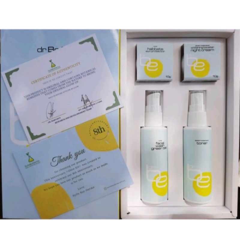 Dr Be Glow Paket Perawatan Wajah Original BPOM