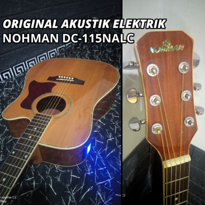 Original Nohman DC-115NALC Gitar Akustik Elektrik
