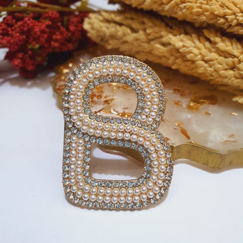 Brooch Buttonscarves KW / Bross Buttonscarves KW / Bross Button KW-019 Gold