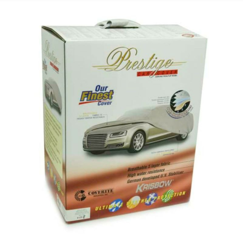 KRISBOW PRESTIGE CAR COVER/SARUNG MOBIL SEDAN TYPE-E/ACE SELIMUT MOBIL/ACCORD,CAMRY,BMW,MERCY,JAGUAR