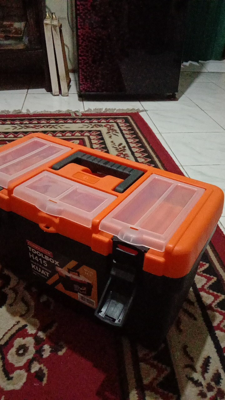 Kenmaster Tool Box H415 Mano Toolbox Kapasitas Besar