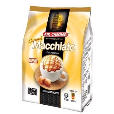 

Aik Cheong Kopi Caramel Macchiato 300 gr (12 sachets x 25 gr)